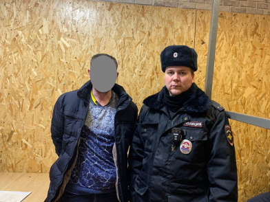 В Рязани полиция обезвредила мужчину с ножом